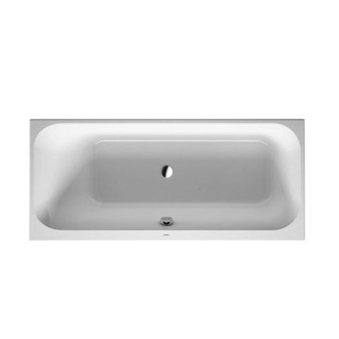 Duravit Happy D.2 700310000000000 Ванна акриловая 1700х700 мм, прямоугольная .встраиваемая версия , с наклоном для спины слева, цвет белый