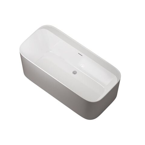 Allen Brau Infinity 2.21001.20/PGM Акриловая ванна, 170x80, цвет: серый