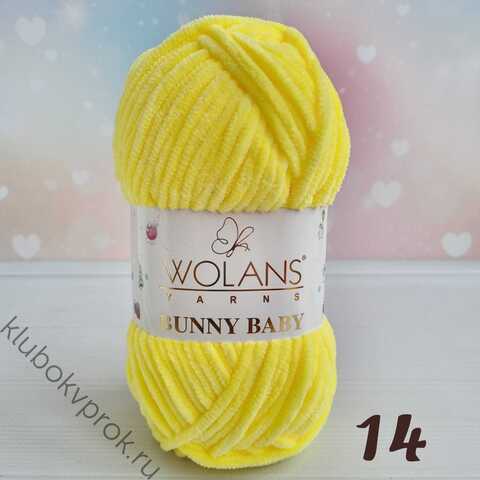 WOLANS BUNNY BABY 100-14, Желтый