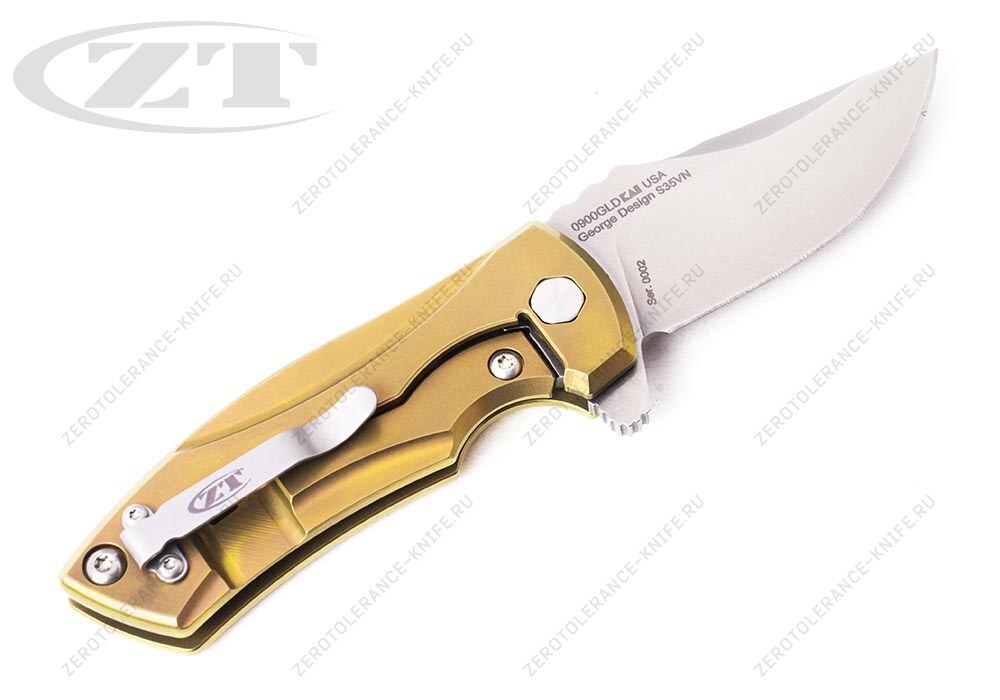 Нож Zero Tolerance ZT0900GLD First 2 - фотография 