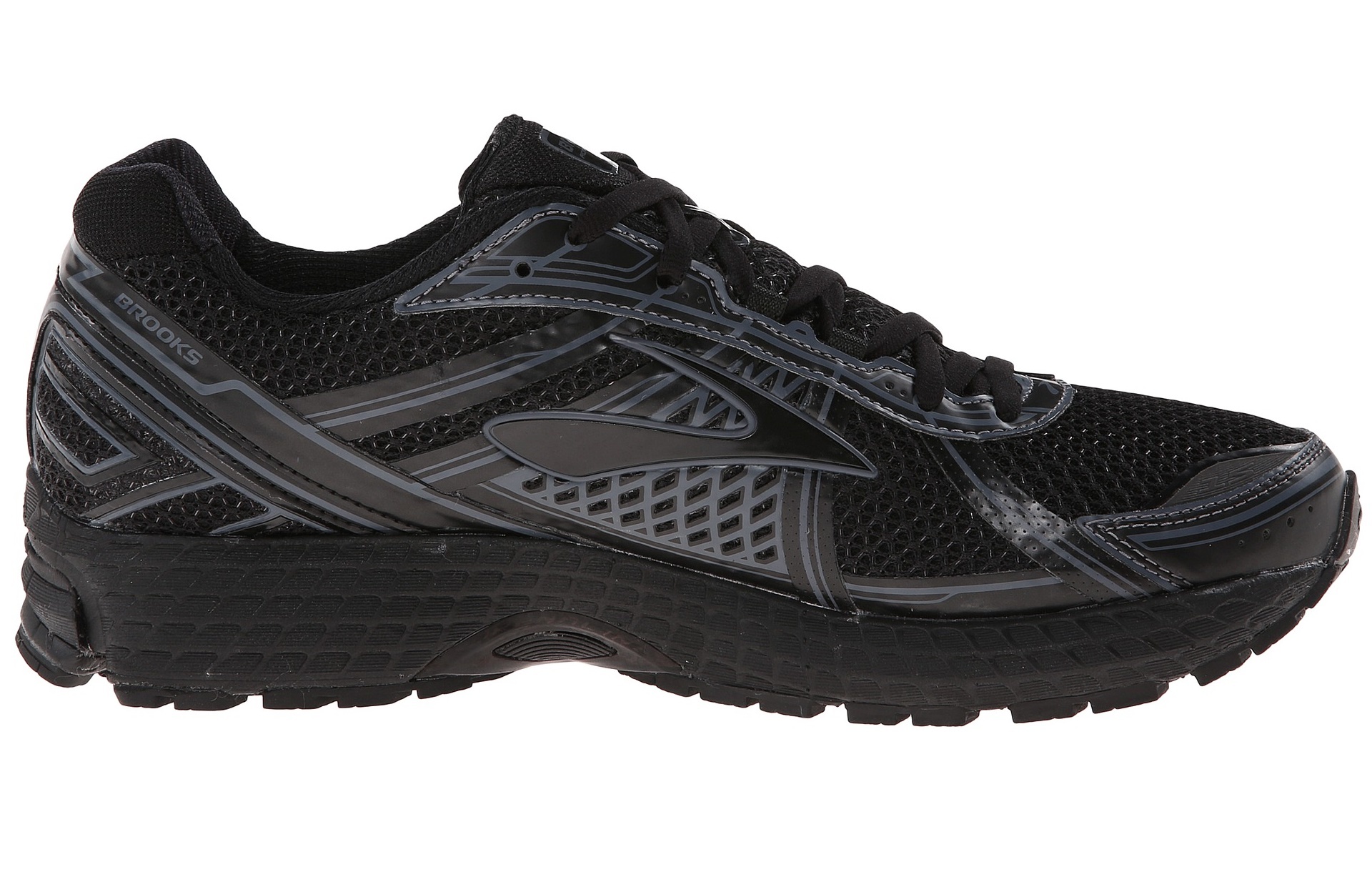 Brooks Adrenaline Gts 15 Мужские кроссовки для бега черные - 7