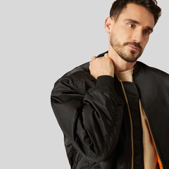 Бомбер Alpha Industries MA-1 Black (Черный)