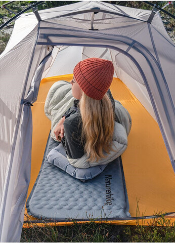 Коврик самонадувающийся Naturehike Yugu прямоугольный