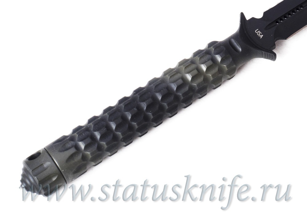 Нож Microtech ADO 115-3GC Green Camo Dagger Fixed Full Serr