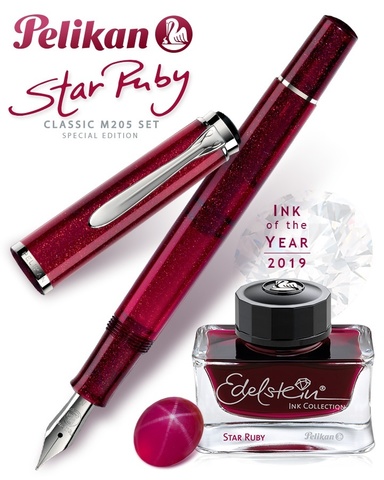Pelikan Classic M205 SE 2019, Star Ruby, F (814386)