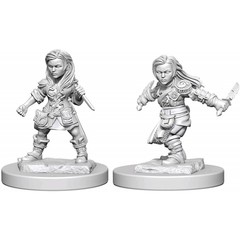 Halfling Female Rogue / Полурослики-плутовки