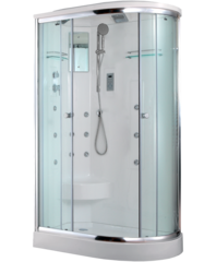 Timo Lux T-7702L Душевая кабина 120x85, цвет: хром фото
