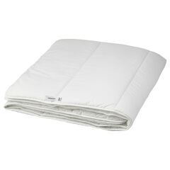 Полутороспальное одеяло IKEA SMASPORRE (СМОСПОРРЕ), Летнее, Всезезонное,Белый, 150х200 см