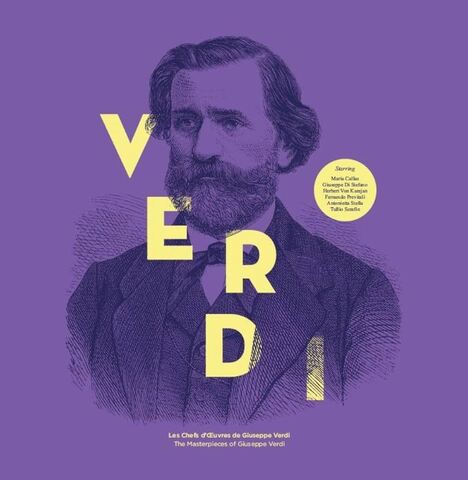 Виниловая пластинка. Giuseppe Verdi – The Masterpieces Of Giuseppe Verdi