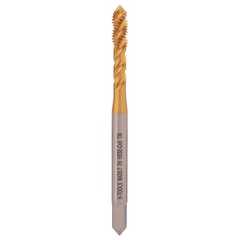 Метчик М 4,0х0,7 (Машинный, винт.) DIN371 HSSE-TiN 7h C/2-3P R45 63мм a=3,4 H-Tools 517X01-C2-0040