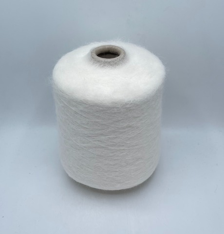 Lineapiu, Melrose 550м, 71% Альпака, 4%Меринос, 22% Полиамид, 3%Эластан , Молочный(1/924), 37340