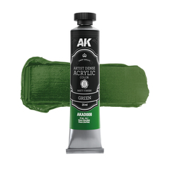 Artistic Dense Acrylic - Green