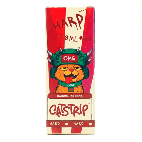 Жидкость CATSTRIP Salt 2% HARD 30 ml - Ванильная Кола