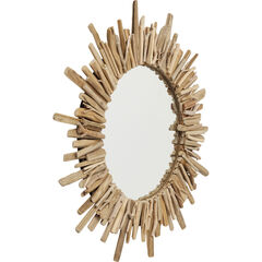 Зеркало Legno Ø82 см