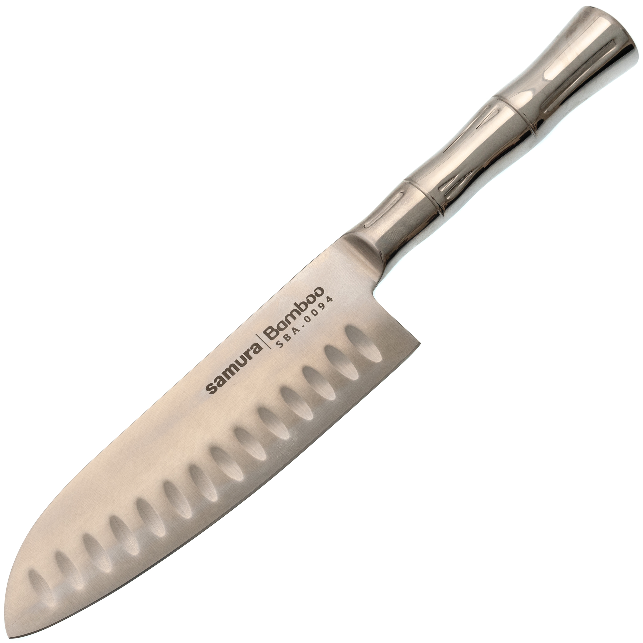 Нож кухонный Сантоку Samura Bamboo SBA-0094/Y, сталь AUS-8