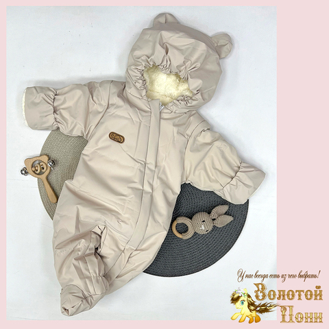 Комбинезон на велсофте детский (68-80) 260831-R9017