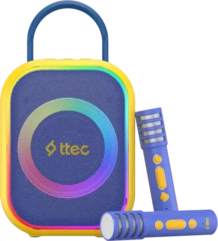 Караоке-набор TTEC VocalMate портативный беспровод детский, синий