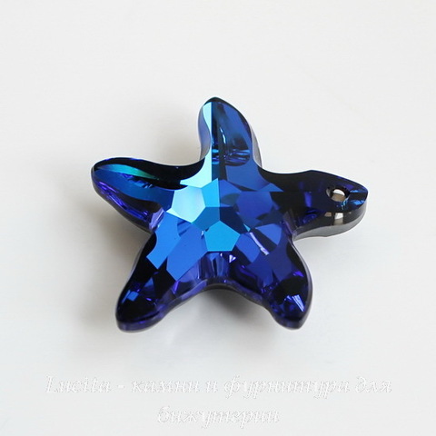 6721 Подвеска Сваровски Морская Звезда Crystal Bermuda Blue (20 мм) ()
