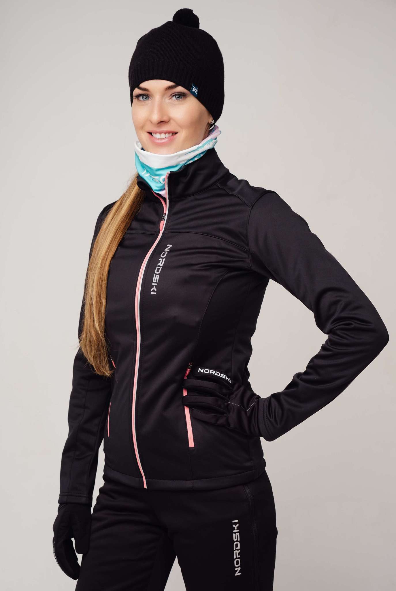 Nordski Active лыжная куртка женская черная