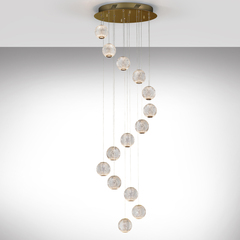 Люстра Austral LED 14L Ø50 золото