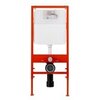 BelBagno BB026/BB050CR.MAT Инсталляция для унитаза с клавишей смыва, цвет: хром