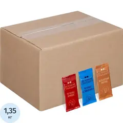 Печенье сдобное Деловой Стандарт Брейк(Пряное,Сливочное,Испанский Мокко),(инд.упаковка), 300шт/уп