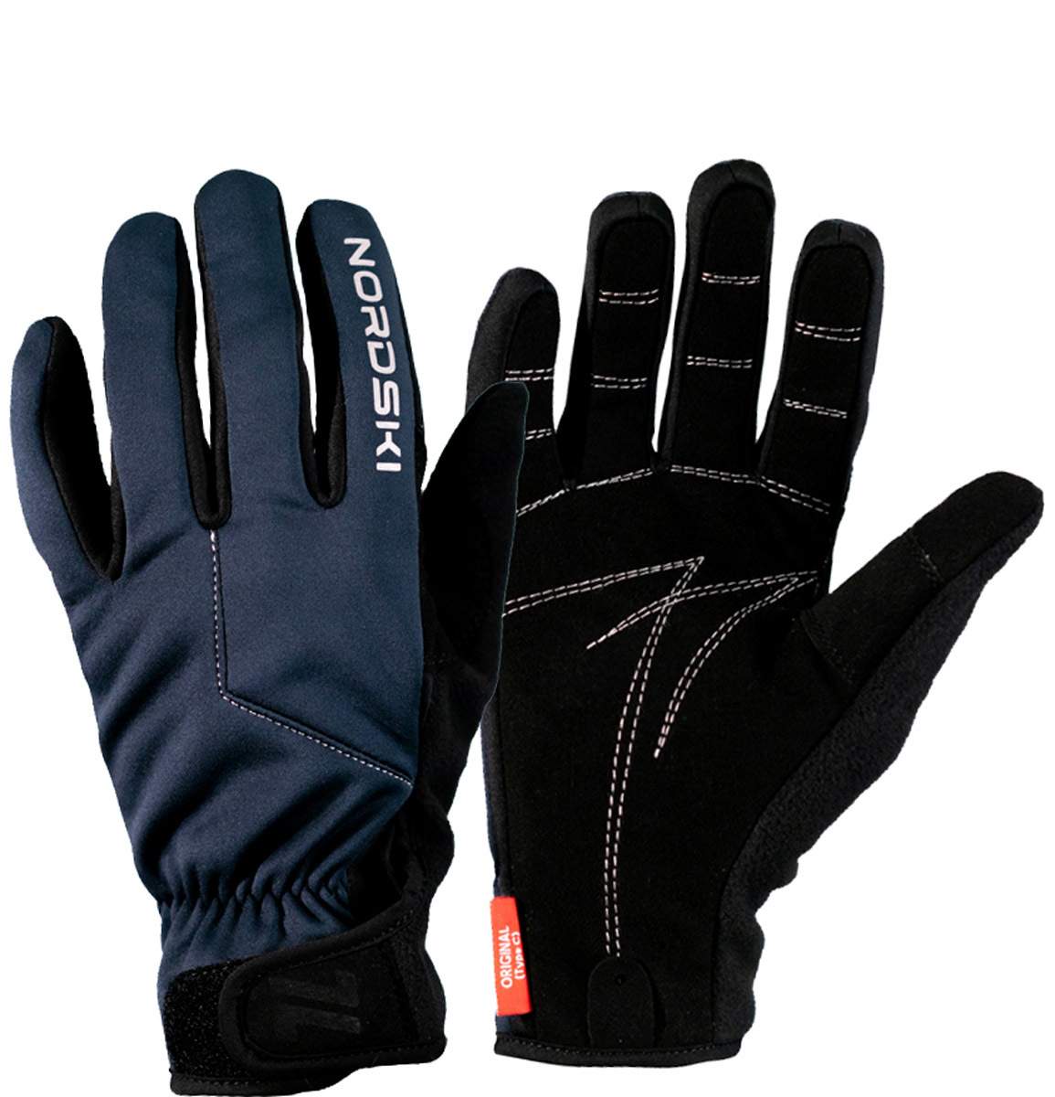 Nordski Jr Racing WS перчатки гоночные детские blueberry