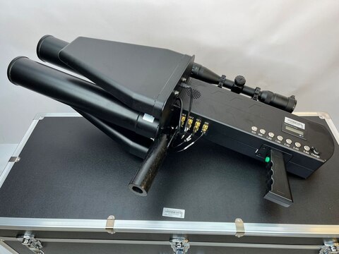 7-канальный антидрон  ГАРПИЯ 5XL / портативный блокиратор дронов GW-UAV108H6 / 220Вт