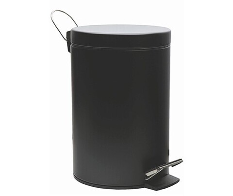 WasserKRAFT K-635B Урна 5 л, цвет: чёрный