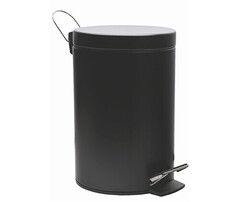 WasserKRAFT K-635B Урна 5 л, цвет: чёрный фото
