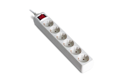 Сетевой фильтр iPower Office W6-30M 6  3m White