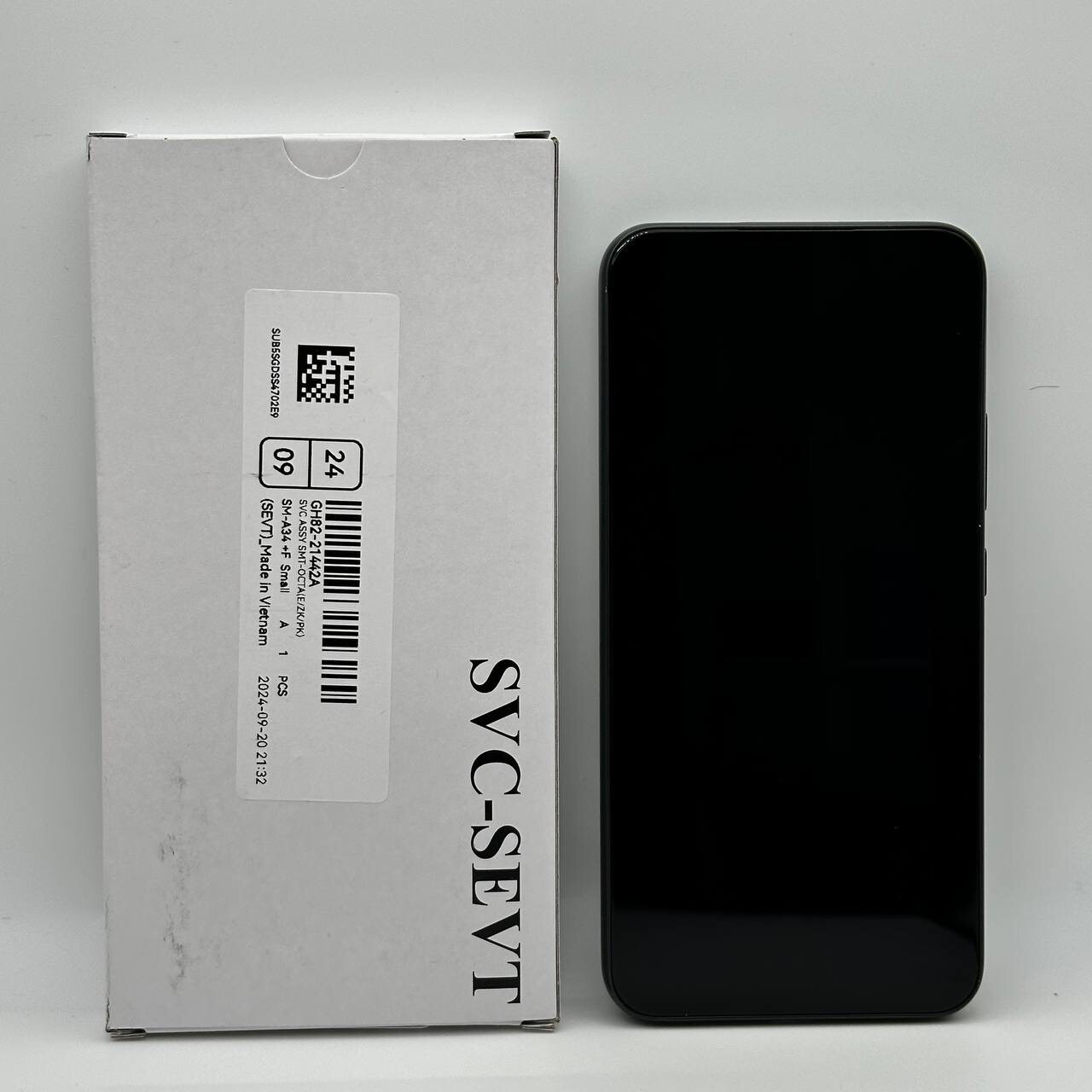 Дисплей Samsung A34 (A346B) Черный OLED маленький (Smoll)