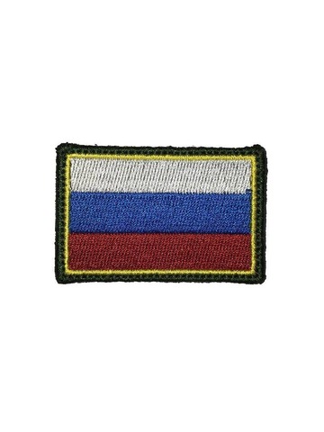Патч Флаг Россия яркий