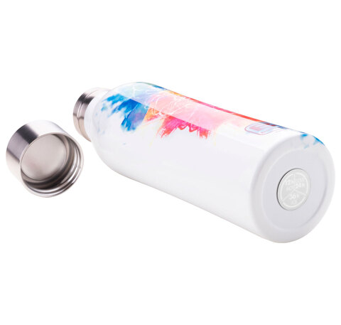 Термос Bugatti B Bottle Twin watercolor red & blue BBT-3W350IS