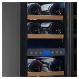 Винный шкаф Cellar Private CP017-2TBH черная дверь со скрытой рукояткой