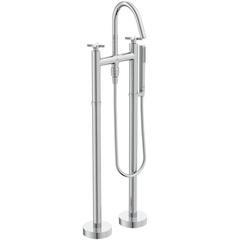 Ideal Standard Joy Neo BD168AA Двурукоятковый напольный смеситель для ванны Chrome (Хром) фото