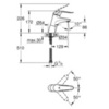 GROHE Euroeco Special 32765000 Смеситель локтевой для раковины