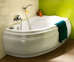 ВАННА АКРИЛОВАЯ CERSANIT JOANNA 140x90 ПРАВАЯ С НОЖКАМИ