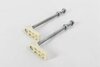 BelBagno BB026/BB050CR.MAT Инсталляция для унитаза с клавишей смыва, цвет: хром