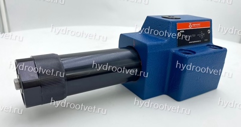 Фото DR10DP1-4X/150Y - Редукционный клапан Ду 10 трехлинейный, прямого действия с давлением регулировки до 150 бар, 1 = рукоятка, обратный клапан - есть