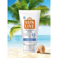 Крем для загара солнцезащитный SPF 15 «Sunline»  ТМ Царство Ароматов
