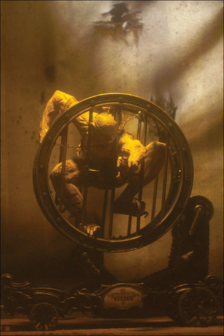 Парад Монстров Клайв Баркер фигурка Голем Илиджакс — Clive Barker's Infernal Parade Golem Elijah