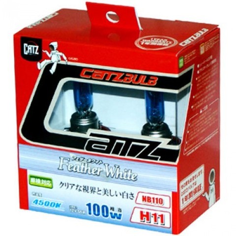 Газонаполненные лампы CATZ H11 NB110 (4500К) Газонаполненные лампы CATZ H11 NB110 (4500К)