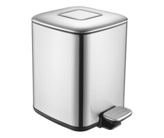 WasserKRAFT K-649 Урна 9 л, цвет: хром фото