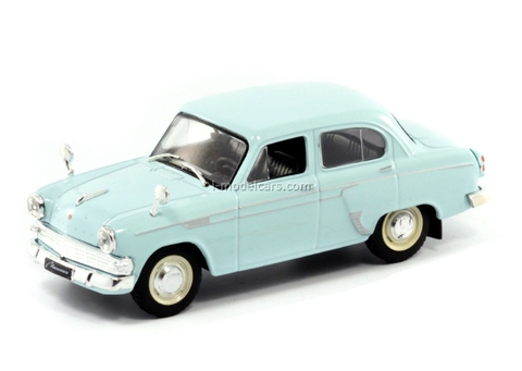 Moskvich-403IE light blue 1:43 DeAgostini Auto Legends USSR #141