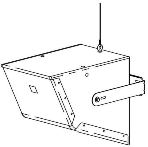 Electro-Voice EVC-UB3-WHT универсальное настенное крепление для систем EVC-1122/VI, цвет белый
