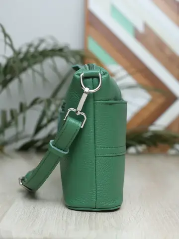 Сумка на плечо натуральная кожа