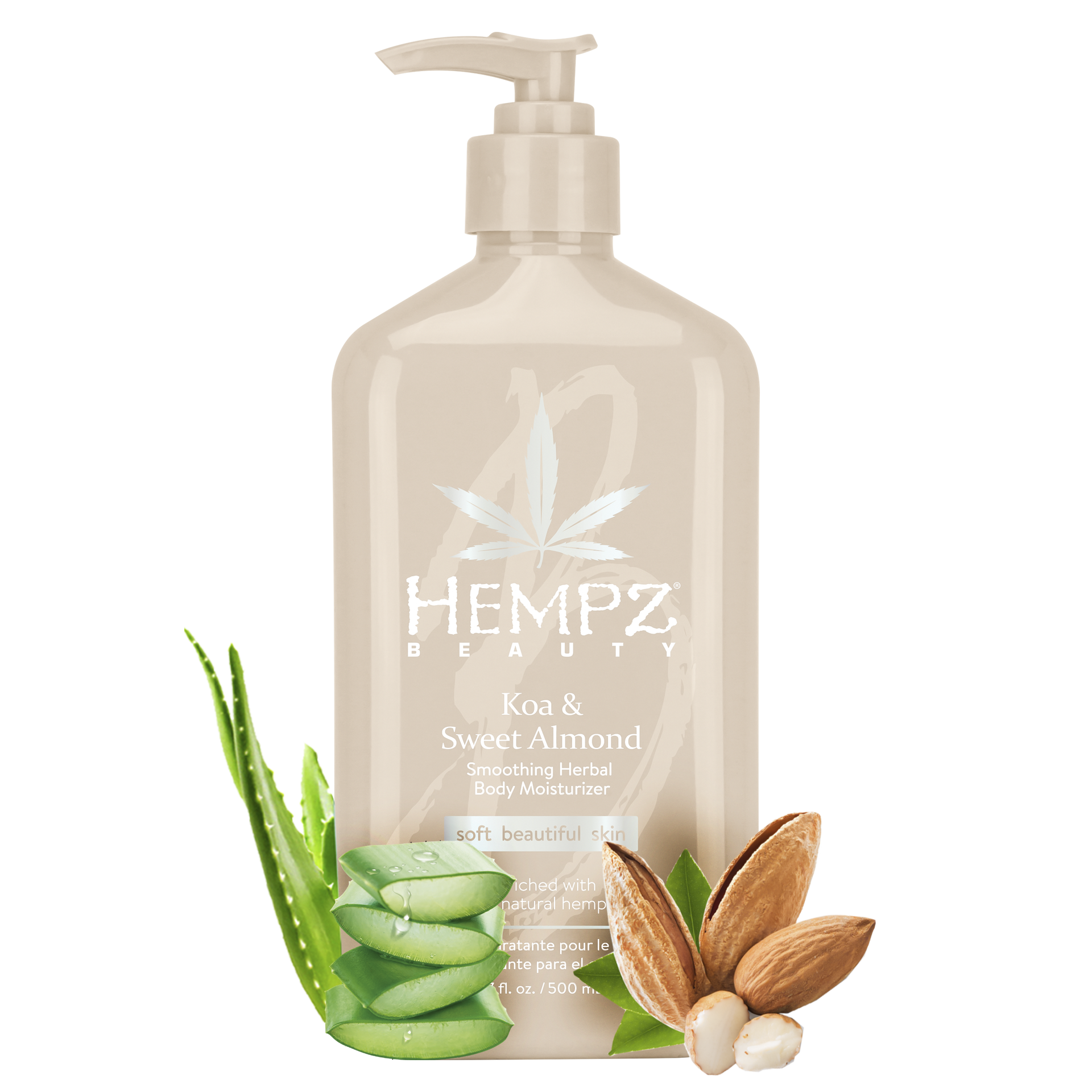 Молочко для тела Koa & Sweet Almond Smoothing Herbal Body Moisturizer 500 мл