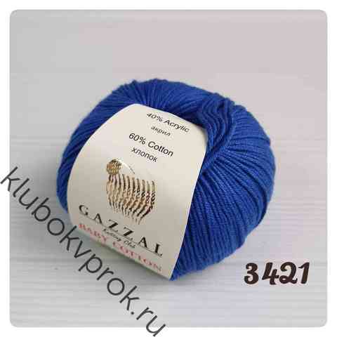 GAZZAL BABY COTTON 3421, Василек