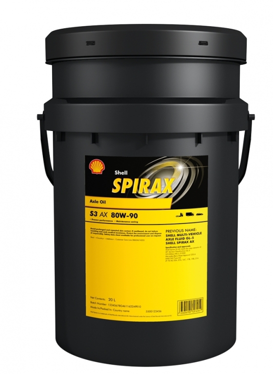 Shell Spirax S3 AX 80W90 трансмиссионное масло